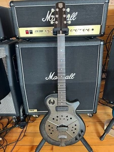 Colorado Dealer - National Guitars Pioneer, Black Rust, Electric Resonator - Picture 1 of 7