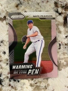 Tarjeta pluma de calentamiento Panini Prism Prizm 2020 Toronto Blue Jays Nate Pearson #wip-1 - Imagen 1 de 1