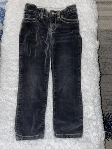 Mimi & Maggie girls sz. 5 gray corduroy jean style pants. Cute, great pair - Picture 1 of 9