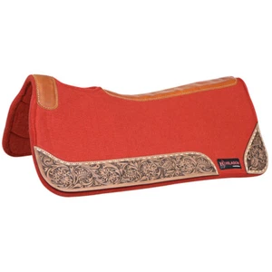 47HS 32" X 30" Hilason Horse Saddle PAD Western Contoured Wool Felt Moisture - Picture 1 of 8