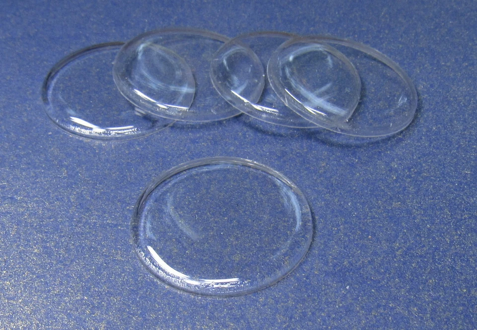 5 pieces 30.8 mm watch glasses/crystals acrylic crystal for Raketa - Image 1 of 4