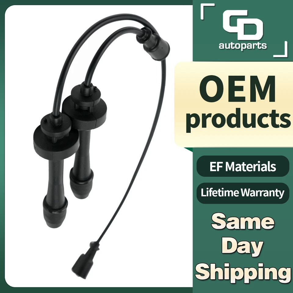 671-4268 HQ 2 Spark Plug Wires for 2.0L 2001-2003 Mazda Protege Protege5 35-4418 - Imagem 1 de 4