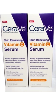 2 CeraVe Skin Renewing 10% reines Vitamin C Serum mit Hyaluronsäure Vitamin B5 - Bild 1 von 1