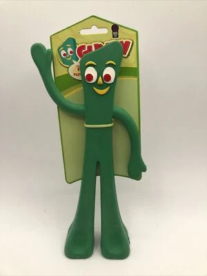 NUEVO 9” GUMBY FUN AMD JUGUETE FLEXIBLE PARA PERROS Foto 1 de 4