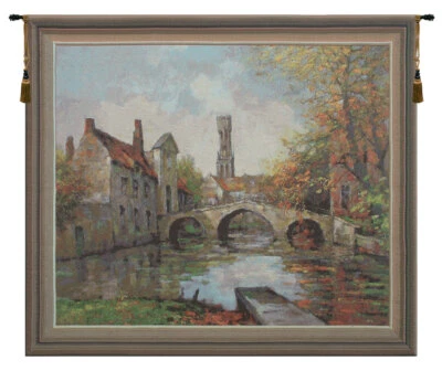 Love Lake Belgium Tapestry Wall Hanging Artwork - City & Country Theme - Image 1 of 4