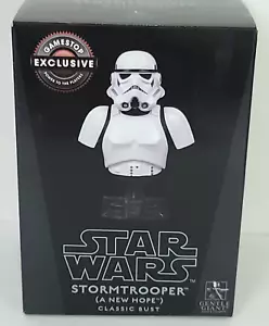 GENTLE GIGANTE STAR WARS ANH STORMTROOPER BUSTO CLÁSICO GAMESTOP *PRUEBA DE ARTISTA* - Imagen 1 de 4