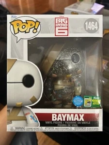 Baymax Glitter 6” Funko POP #1464 Big Hero 6 SDCC 2024 Pegatina Exclusiva LE 1500 - Imagen 1 de 5