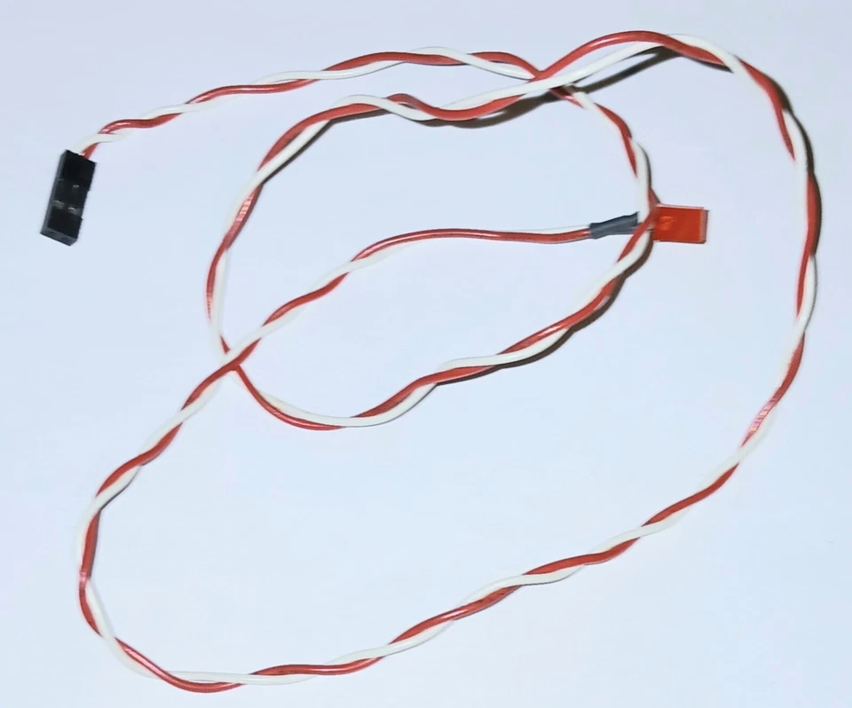 Vintage PC HDD LED and wiring block good retro PC gaming LED light Red 2pin - Image 1 of 1