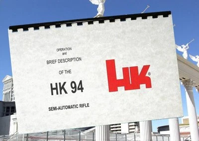 Manual de instrucciones y desmontaje del propietario del rifle HECKLER & KOCH HK94 94 SEMI AUTOMÁTICO Foto 1 de 2
