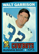 1971 Topps #8 Walt Garrison VG/G