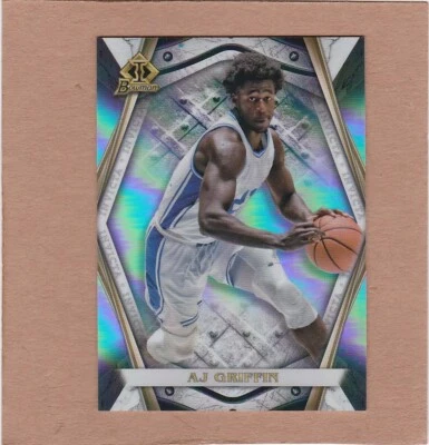 2022 Bowman Chrome University Invicta AJ Griffin RC Rookie #BI7....NM+....LOOK - Image 1 of 2