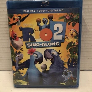 Rio 2 “Sing Along Edition” Blu Ray + DVD + Digital HD Set Brand New In Wrap - Picture 1 of 2