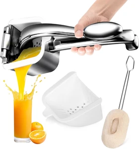Stainless Steel Lemon Squeezer, Orange Juicer Squeezer - Heavy Duty Stainless St - Picture 1 of 7