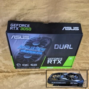 ASUS Geforce Dual RTX 3050 OC 6Gb - GPU Scheda Video NVIDIA - DUAL-RTX3050-06G - Foto 1 di 6