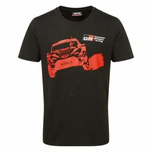 Toyota Gazoo Racing WRC Mens Yaris Car T Shirt - Black - UK STOCK UK SELLER - Picture 1 of 10