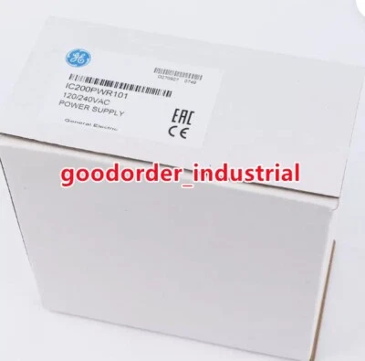 New Factory Sealed GE IC200PWR101 Fanuc Power Supply Module IC200PWR101 - Image 1 of 4