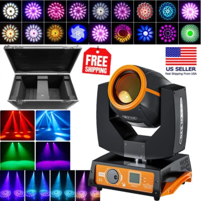 230W LED Zoom Moving Head 7R Beam Light DMX Gobo Sharpy DJ Disco Stage Lighting - Image 1 of 4