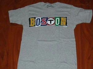 Boston Ransom Note City Red Sox Bruins Celtics Patriots T Shirt Mens XXXL 3XL - Picture 1 of 1