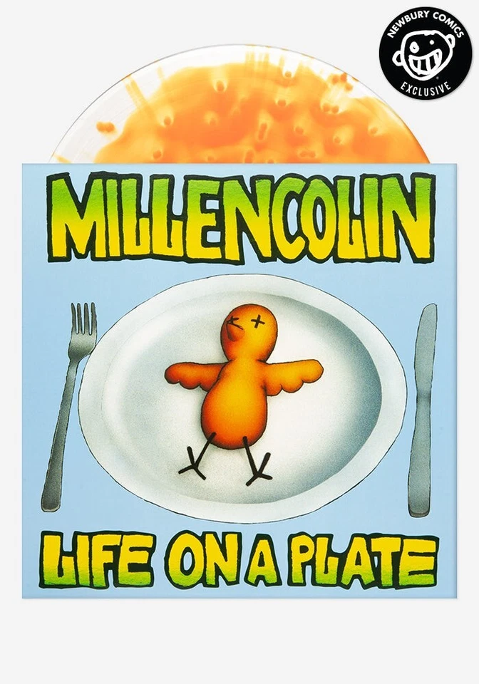 Millencolin - Life on a Plate LP Orange And Clear Cloudy Vinyl New Sealed  - Image 1 of 4