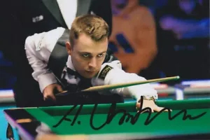 Alexander Ursenbacher Firmado a Mano Snooker 6x4 Foto Snooker Autógrafo 4 - Imagen 1 de 1