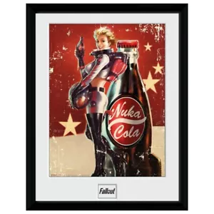 FALLOUT "Nuka Cola" Framed Print 30x40cm | OFFICIAL LICENSED - Picture 1 of 1