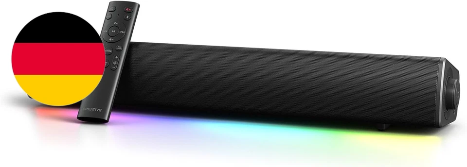 CREATIVE Sound Blaster GS5 RGB Gaming Soundbar Mit Superwide-Technologie, Stromv - Bild 1 von 4