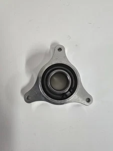 Firewall mount steering shaft bearing 3/4" 3 hole flange round rod DD support - Bild 1 von 1