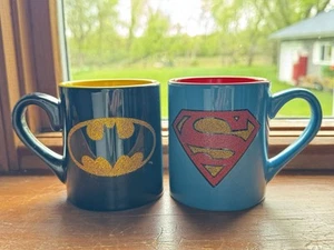 Batman + Superman Coffee Mug DC Comics Warner Bros Studio - Picture 1 of 4