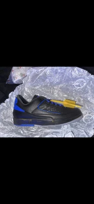 Nike Off-White x Air Jordan 2 Retro SP Preto Baixo Varsity Tamanho Real 10.5 - Imagem 1 de 4