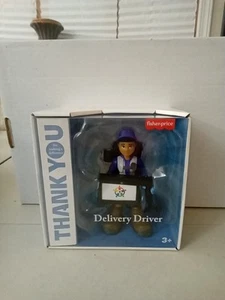 Fisher Price Thank You Heroes weiblicher Lieferfahrer GYJ38 VERSIEGELT - Bild 1 von 4
