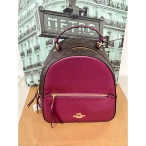 Coach F85029 Jordyn Backpack In Signature Canvas - Picture 1 of 7