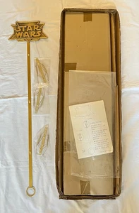 Star Wars Hamilton Messing Wandhänger Display (1992) Teller Sammlung mit Plakette - Bild 1 von 6