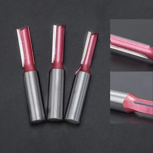Straight Router Bit Milling Cutter Woodworking Slot Cutter Dia 1/4" to 1/2" inch - Picture 1 of 23