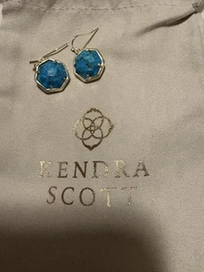 Kendra Scott Turquoise Earrings - Picture 1 of 3