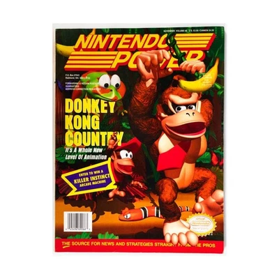 Nintendo Nintendo Pow  #66 "Donkey Kong Country, Killer Instinct, Sparks Mag VG - Image 1 of 2