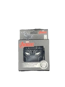 Glow in the Dark Marvel Avengers Black Panther kabellose Ohrhörer Schutzhülle - Bild 1 von 4