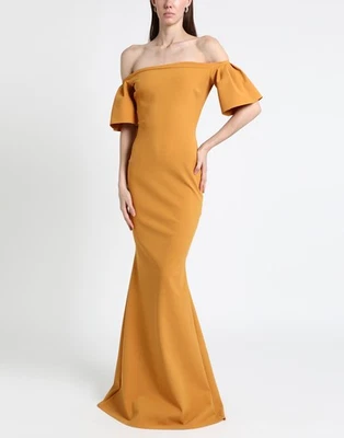 RRP€1191 CHIARA BONI Amice Maxi Dress IT46 US10 UK14 XL Stretch Short Sleeve - Imagem 1 de 4