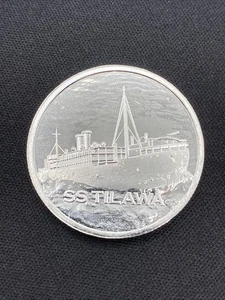 Ronda de restos de plata naufragio S.S. Tilawa de 1/2 oz (nueva) - Imagen 1 de 2