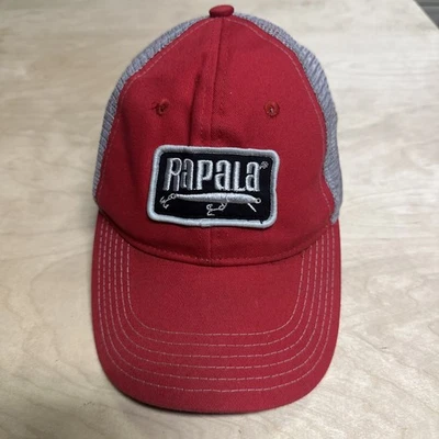 Rapala Fishing Tan Trucker Hat Dad Fishing Lures Strapback - Image 1 of 4