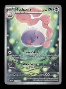 Musharna - Holo Illustration Rare SV: Black Bolt 117/086 NM Pokemon NM - Bild 1 von 2