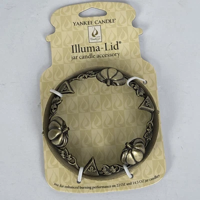 Yankee Candle Illuma-Lid Fall Pumpkin NEW - Image 1 of 4