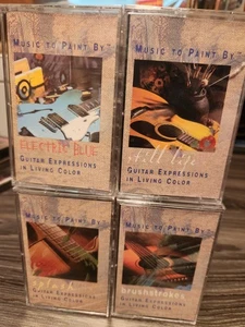 Music to Paint By Set of 4 by Phil Keaggy Cassettes NEW & SEALED Collectible - Imagen 1 de 3