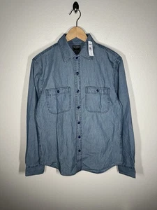 Todd Snyder Three Looms Japanese Indigo Arbeitshemd Herren Größe M (NEU) - Bild 1 von 14