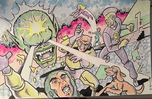 GREMLINS GAZE ** MIKE BENNETT'S ORIGINAL ART (2025) 29.09.25 - Bild 1 von 1