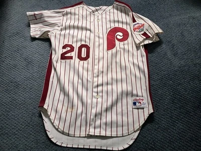 1989 Mike Schmidt Philadelphia Phillies Rawlings Authentic MLB Jersey Size 42 - Image 1 of 4