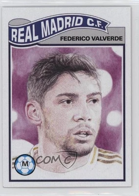 2020 Topps UCL Living Set /266 Federico Valverde #174 Rookie RC - Image 1 of 2
