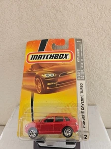 Matchbox Porsche Cayenne Turbo VIP Luxury #42 Red A13 - Picture 1 of 1