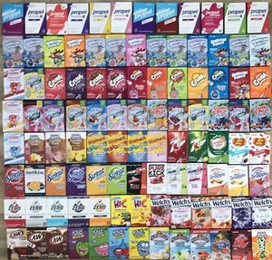 100 PACKET VARIETY Propel / CRUSH/ SUNKIST/ GATORADE / SINGLES TO GO-NO BOXES!! - Picture 1 of 2