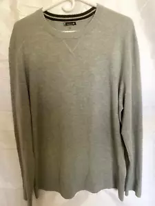 Mens Smartwool Gray Merino Wool Blend Crewneck Pullover Sweater Size XL - Picture 1 of 4
