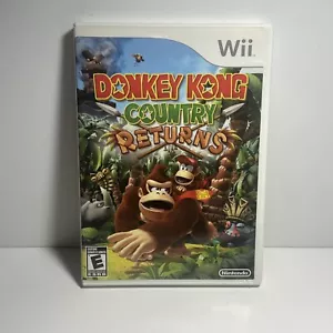 Nintendo Donkey Kong Country Returns (Nintendo Wii, 2010) CIB Tested - Picture 1 of 4